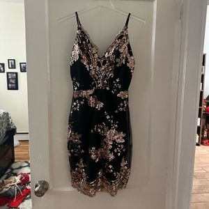Sequin cocktail dress